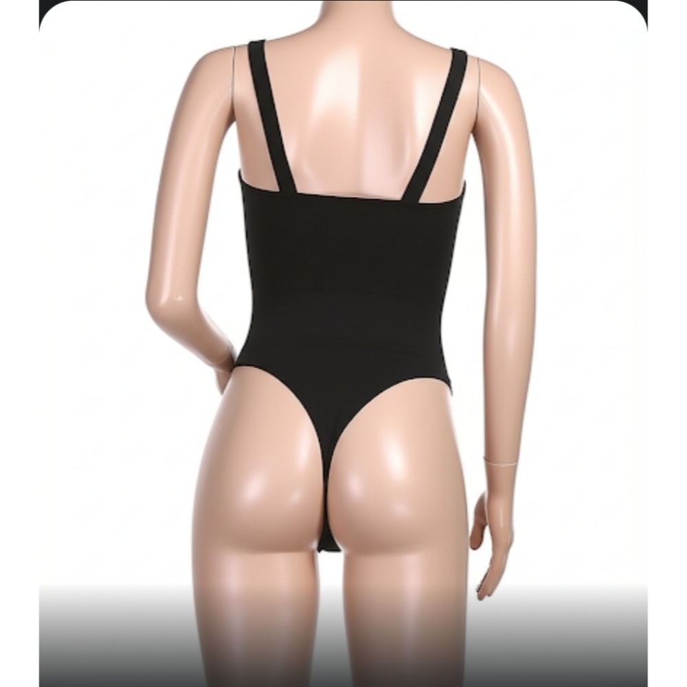 Carbon38 Classic Black Shapewear Bodysuit, L, NWOT✔️ - Picture 7 of 8